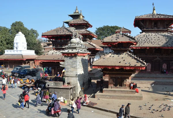 Nepal, Katmandu Durbar square . — Zdjęcie stockowe