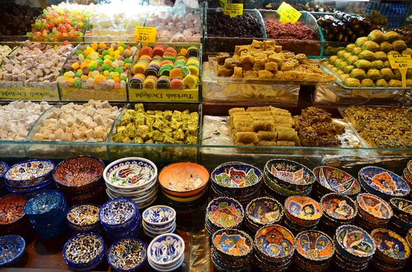 Египетский базар в Стамбуле . — стоковое фото