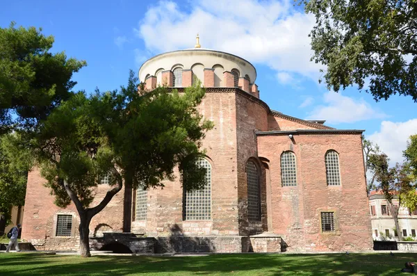 Istanbul, topcapy palace. Starożytny Kościół Hagia Eirene. — Zdjęcie stockowe