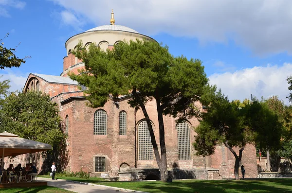 Istanbul, oberster Palast. die alte Kirche der hl. Irene. — Stockfoto