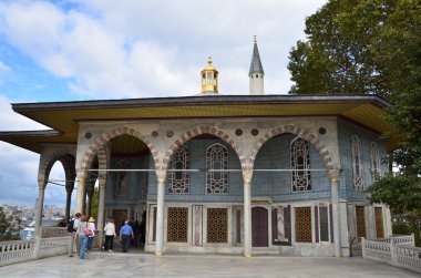 İstanbul, topcapy Sarayı avlusu.
