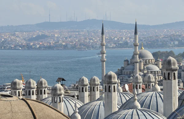 Panorama van Istanbul. — Stockfoto