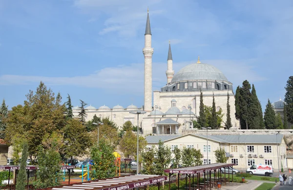 Istanbul, park next to the mosque of Sultan Selim. — Stock Photo, Image