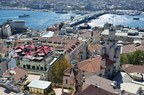 Panorama van Istanbul. — Stockfoto