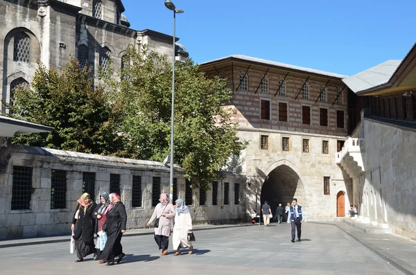 Sights of Istanbul. Yeni Mosque, Turkey. — Stock Photo, Image