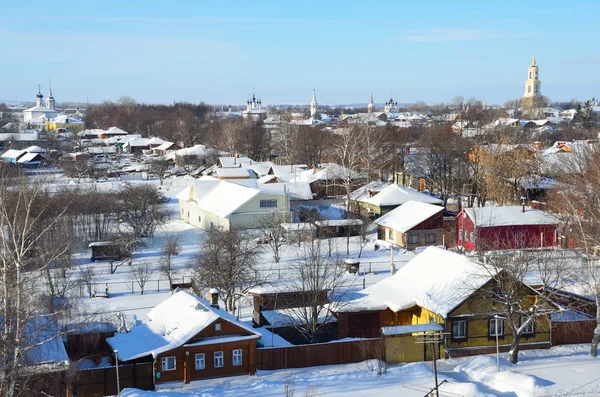 Panorama de Suzdal. Anillo de oro de Rusia . —  Fotos de Stock