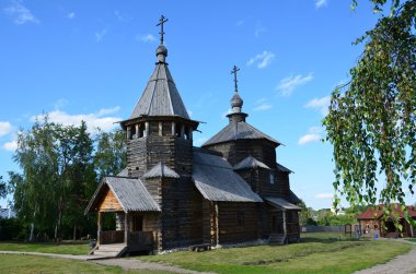 suzdal Panoraması. Rusya'nın altın yüzük.
