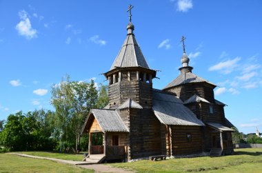 suzdal Panoraması. Rusya'nın altın yüzük.