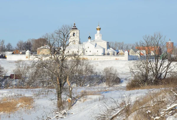 Panorama Suzdalu. zlatý prsten z Ruska. — Stock fotografie