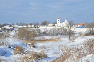 suzdal Panoraması. Rusya'nın altın yüzük.