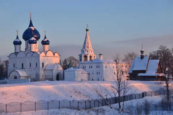 Panorama suzdal. Złoty pierścień Rosji. — Zdjęcie stockowe