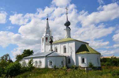 kozmodomianskaya kilisede suzdal. Rusya'nın altın yüzük.