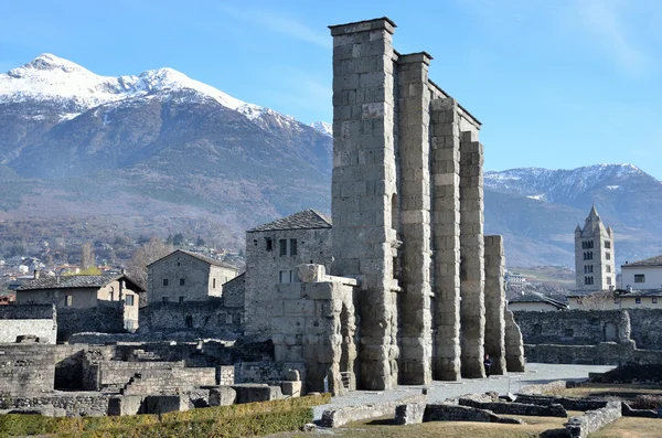 Italia, Aosta, Teatro Romano . — Foto de Stock