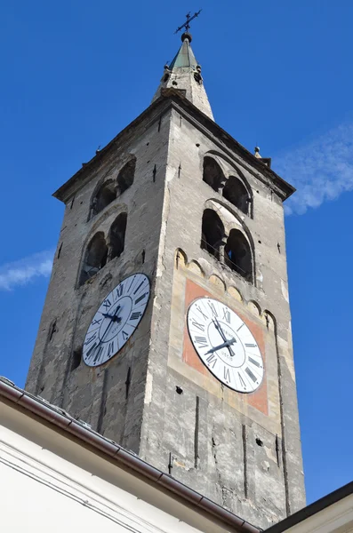 Italien, katedralen i aosta. — Stockfoto