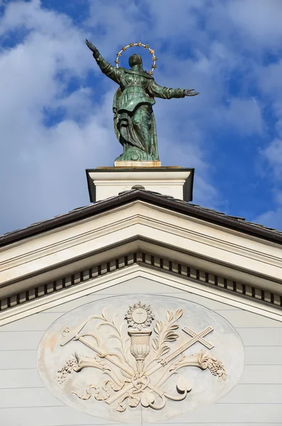 Italië, de kathedraal van aosta. — Stockfoto