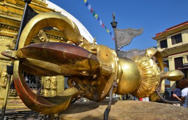 Nepal-katmandu, Budist vajra.
