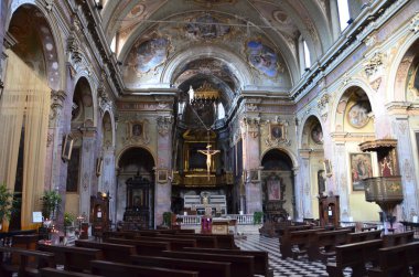 İtalya, bergamo, snt Kilisesi. Agata nel carmine.