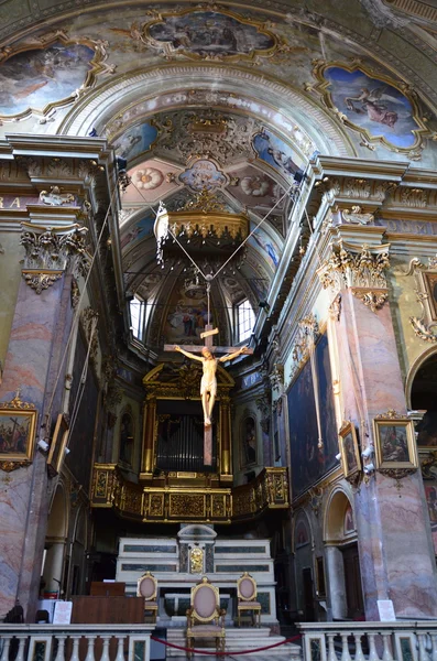 Italia, Bérgamo, la iglesia de Snt. Agata Nel Carmine . —  Fotos de Stock