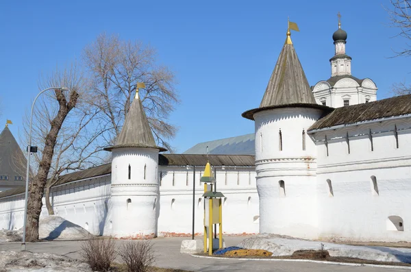 Spaso-andronicov kloster i Moskva. — Stockfoto