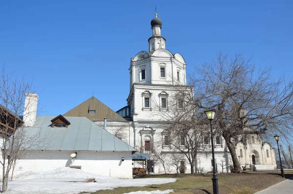 Spaso-andronicov kloster i Moskva. — Stockfoto