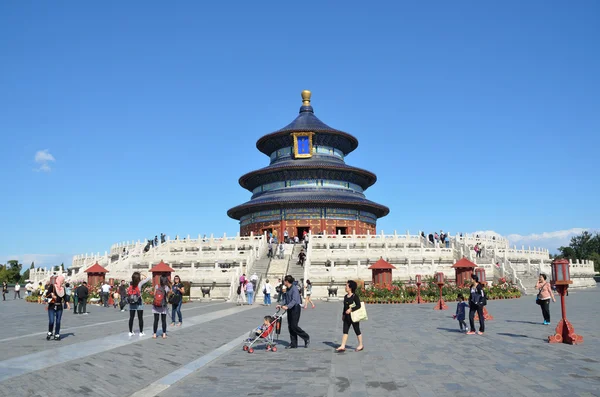 Kína, a temple of heaven Pekingben. — Stock Fotó