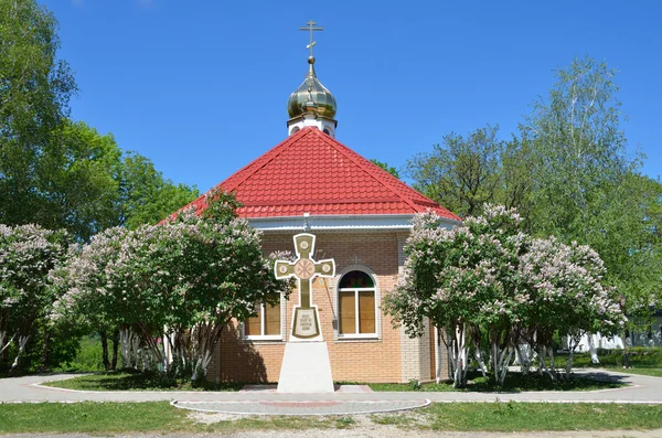 Adygejská, pobeda vesnice, mikhailo antoniánský klášter. — Stock fotografie