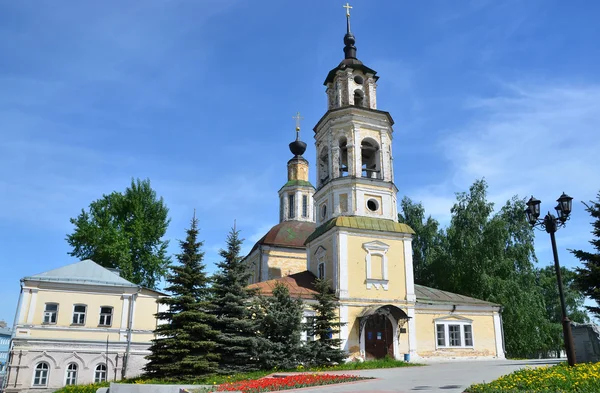 Nicolo Kreml (nicolo-kremlevskaya) kostel v vladimir, 18 století. zlatý prsten z Ruska. — Stock fotografie
