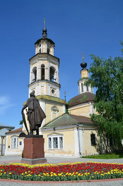 Nicolo 克里姆林宫 (nicolo kremlevskaya) 在弗拉迪米尔，18 世纪的教堂。俄罗斯的金戒指. — 图库照片