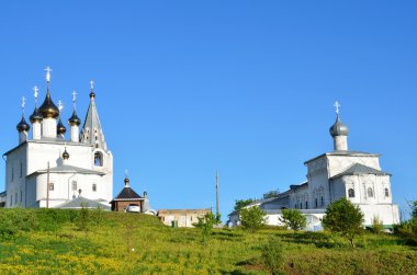 svyato-troitsky nikolsky (Kutsal Üçlü nicholas) Manastırı gorokhovets şehirde pudjalova Dağı'nda. Rusya'nın altın yüzük.