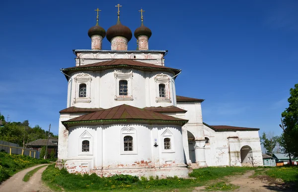 Svyato-voskresenskycathedral i staden gorokhovets. Golden ring av Ryssland. — Stockfoto