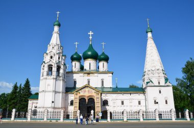 yaroslavl, Ilya prorok Kilisesi. Rusya'nın altın yüzük.