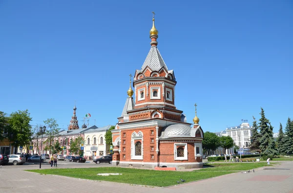 Cappella di S. Alexander Nevsky a Jaroslavl. Anello d'oro della Russia . — Foto Stock