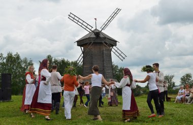 Rusya, suzdal trinity kutlama.