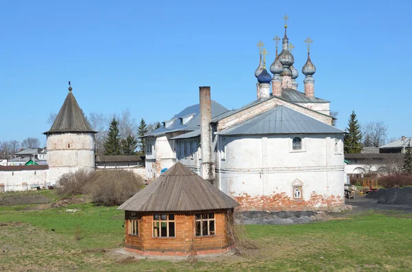 Monasterio Mikhailo-Arkhangelsky en Yuriev Polsky, el anillo de oro de Rusia — Foto de Stock