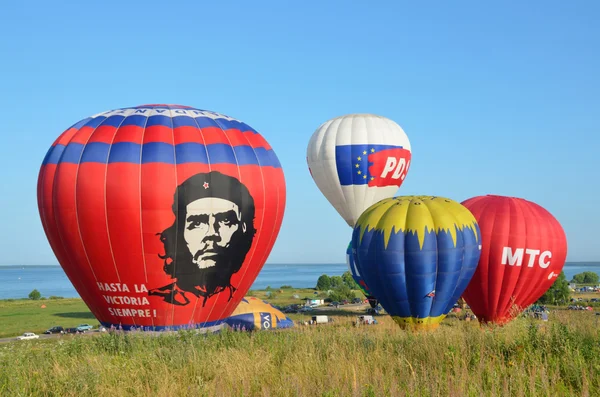 El Festival anual de globo Anillo de oro de Rusia en pereslavl-Zalessky . —  Fotos de Stock