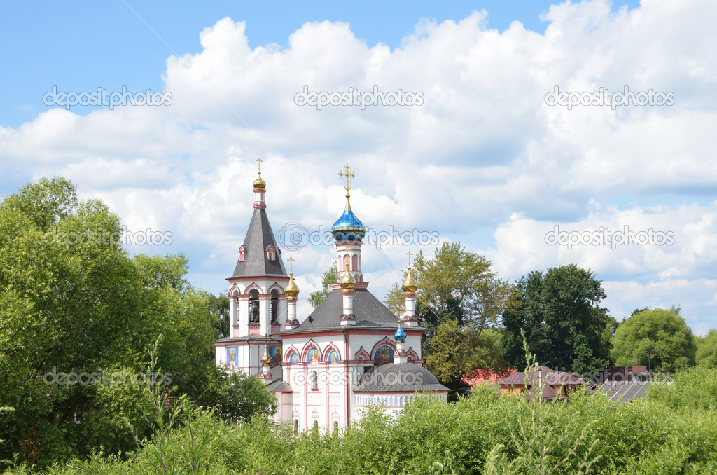 Znamenskaya church in Pereslavl Zalessky,Golden ring of Russia.