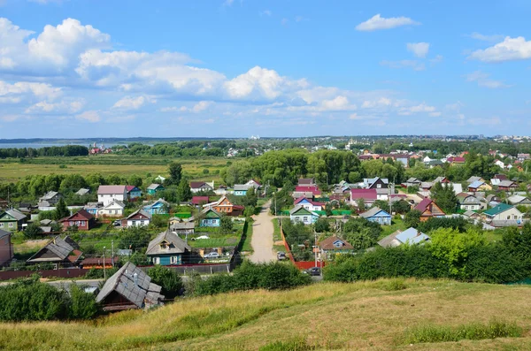 Панорама Залєський Олександрович Переяславський влітку — стокове фото