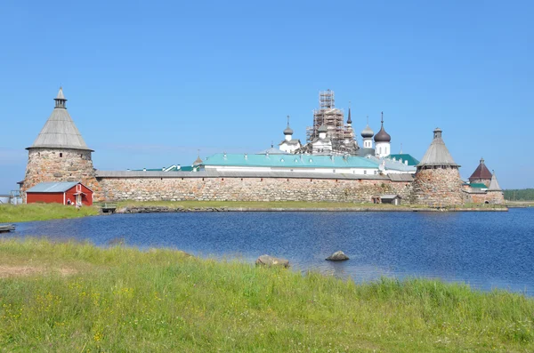 Russia, monastero di Solovetsky — Foto Stock