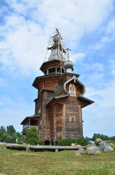 Sergievskaya kostel nedaleko obce vzglyadnevo, okres sergiyev posad, Moskevská oblast — Stock fotografie