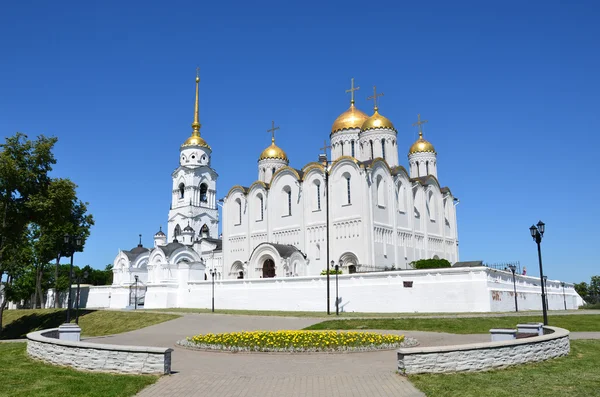 Mariä-Himmelfahrt-Kathedrale in Wladimir, 12. Jahrhundert, der Goldene Ring Russlands — Stockfoto