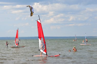 Pereslavl zalesskiy, tatil, göl pleshcheevo .