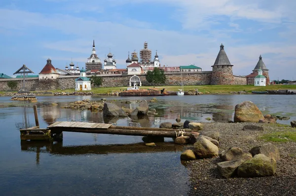 索洛维茨基修道院俄罗斯. — 图库照片