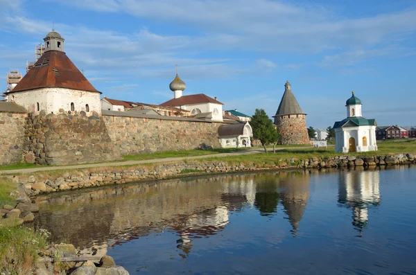 Соловецкий монастырь . — стоковое фото