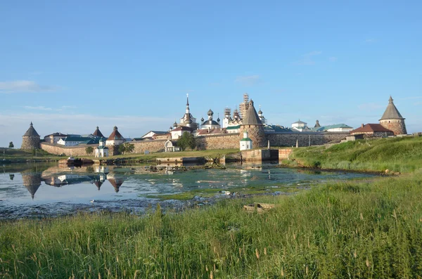 Mosteiro de Solovetsky, Rússia . — Fotografia de Stock