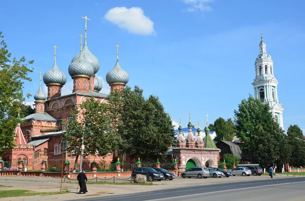 The church of Voskreceniya on Debra in Kostroma, the golden ring of Russia — Stock Photo, Image