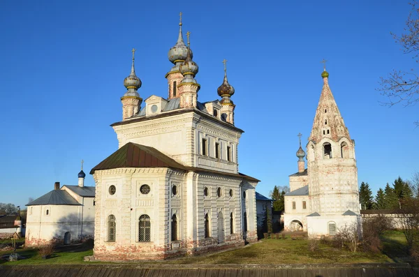 Mosteiro de Mikhailo-Arkhangelsky em Yuriev Polsky, o anel de ouro da Rússia — Fotografia de Stock