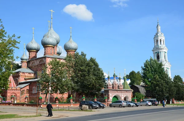 Kostroma, Gereja Kebangkitan (Voskreseniya) pada Debra, 17 abad — Stok Foto