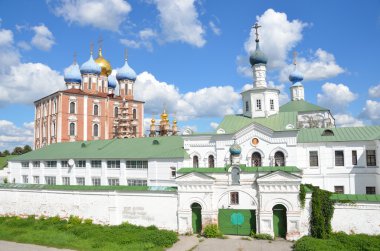 Ryazan kremlin, katedral ve spaso-preobrazhensky Manastırı