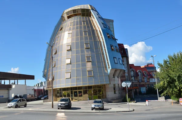 Maison en forme d'oeuf à Ryazan — Photo