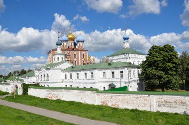 Ryazan kremlin, katedral ve spaso-preobrazhensky Manastırı